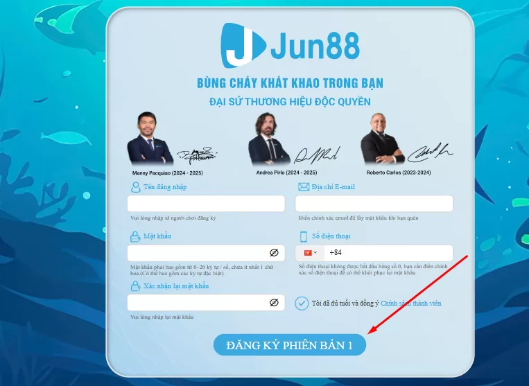 Giới Thiệu Jun88 Phiên Bản 1